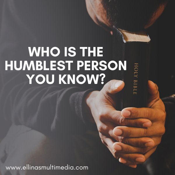 Jesus Chose to Talk About Humility.