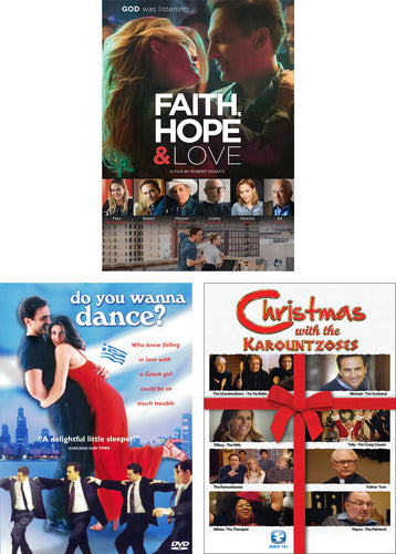 Faith, Hope & Love / Do You Wanna Dance? / Christmas With The Karountzoses - DVD 3-Pack
