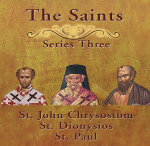 saint st john chrysostom dionysios paul dvd