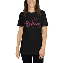 Load image into Gallery viewer, Believe Short-Sleeve Unisex T-Shirt