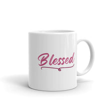 Load image into Gallery viewer, Blessed White glossy mug